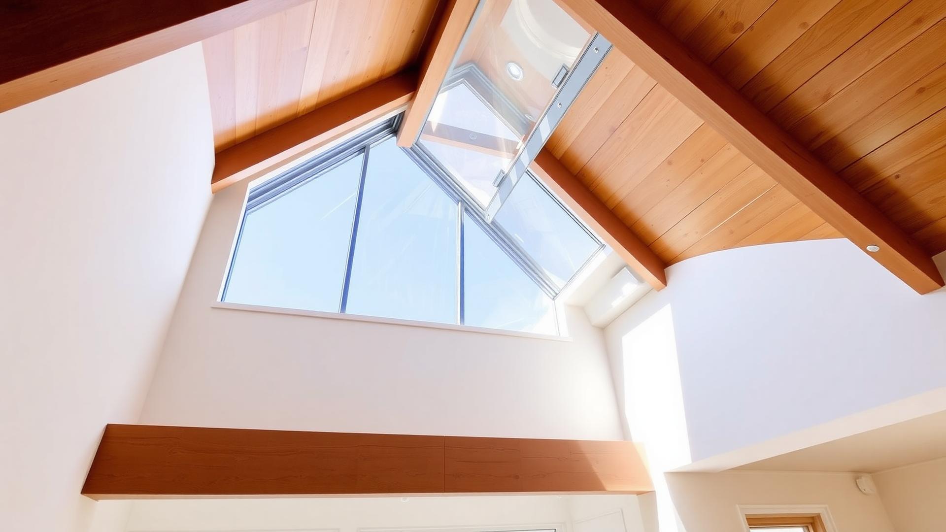 Sun tunnel dome and ceiling diffuser installed in a Takoma Park, MD home